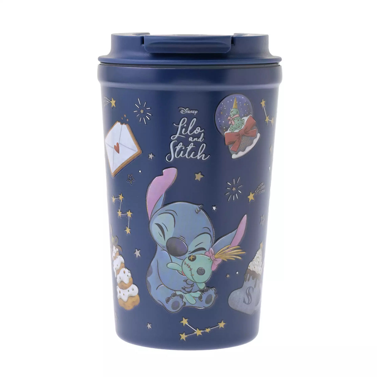 tumbler isotherme stitch holiday gift disney store japon