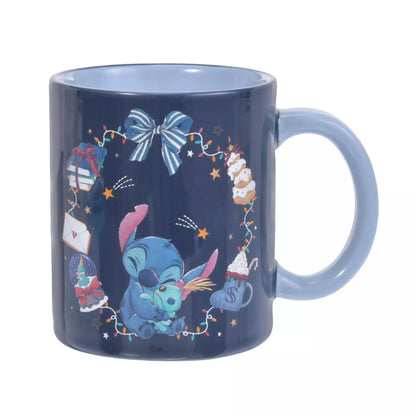 mug/boite cadeau stitch holiday gift disney store japon