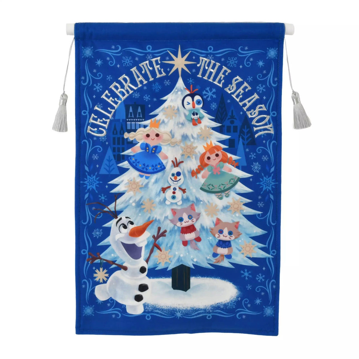 tapisserie lumineuse la reine des neiges noel 2026 disney store japon