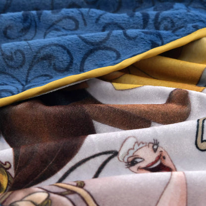 plaid réversible - La Belle et la Bête 35th disney store japon