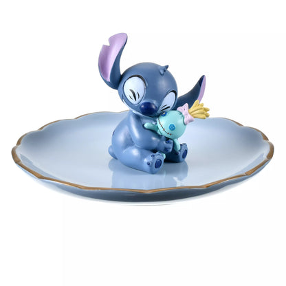 vide poche /figurine stitch holiday gift disney store japon
