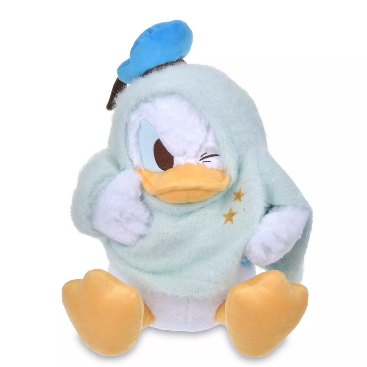 peluche donald duck okigae funny disney store  japon