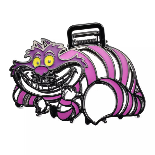 Pince à cheveux cheshire cat  phosphorescent disney store japon