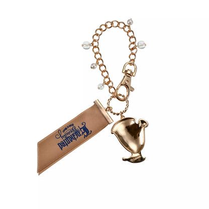 porte cles zip - La Belle et la Bête 35th disney store japon