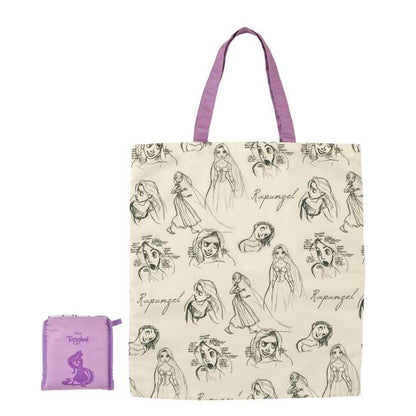 sac shopping rétractable raiponce disney store japon