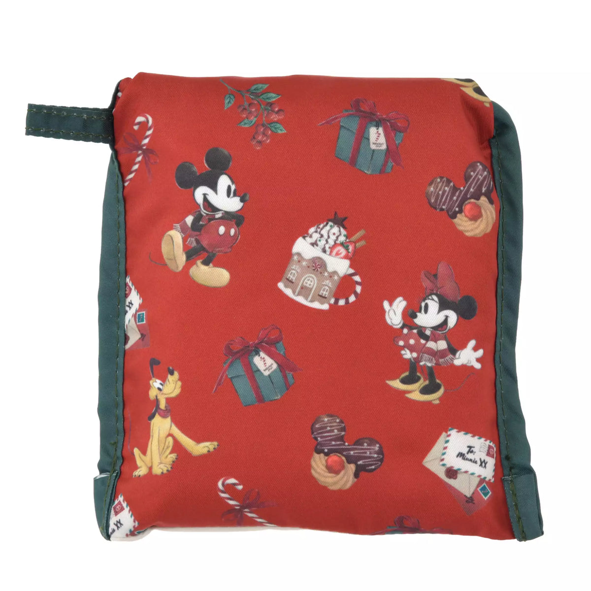 sac shopping rétractable mickey et minnie mouse holiday gift disney store japon