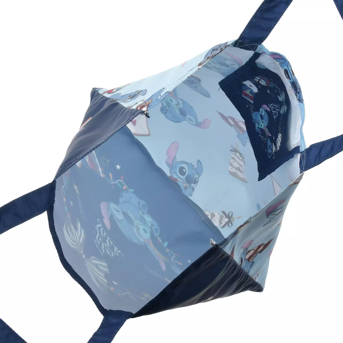 sac shopping rétractable stitch holiday gift disney store japon