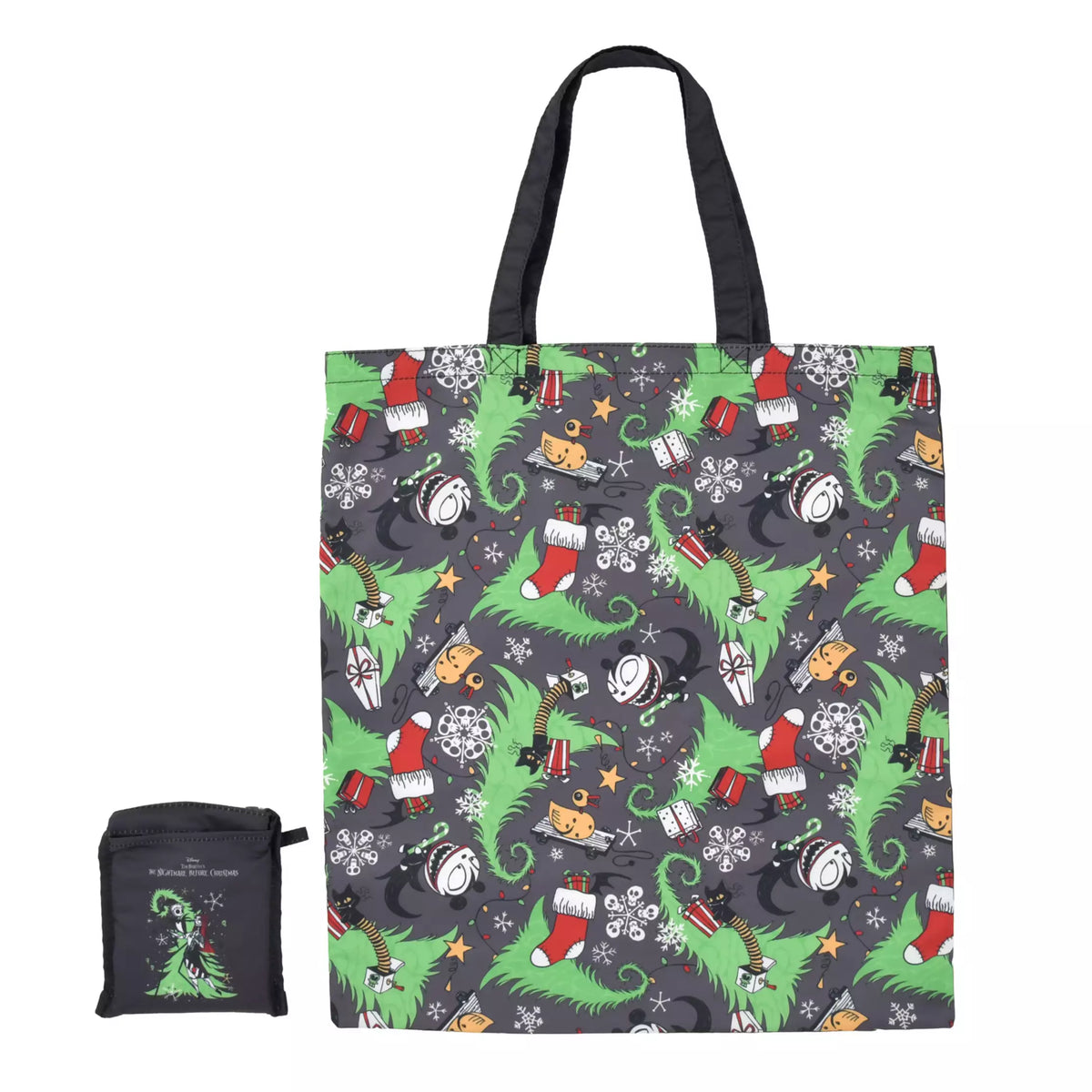 sac shopping rétractable l'étrange noel de mr jack disney store japon