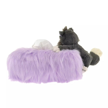 housse peluche boite a mouchoirs lucifer fluffy animal disney store japon