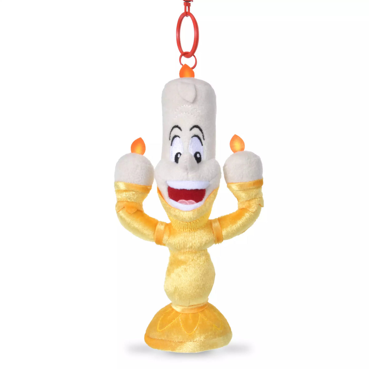 porte cles peluche lumière - La Belle et la Bête 35th disney store japon
