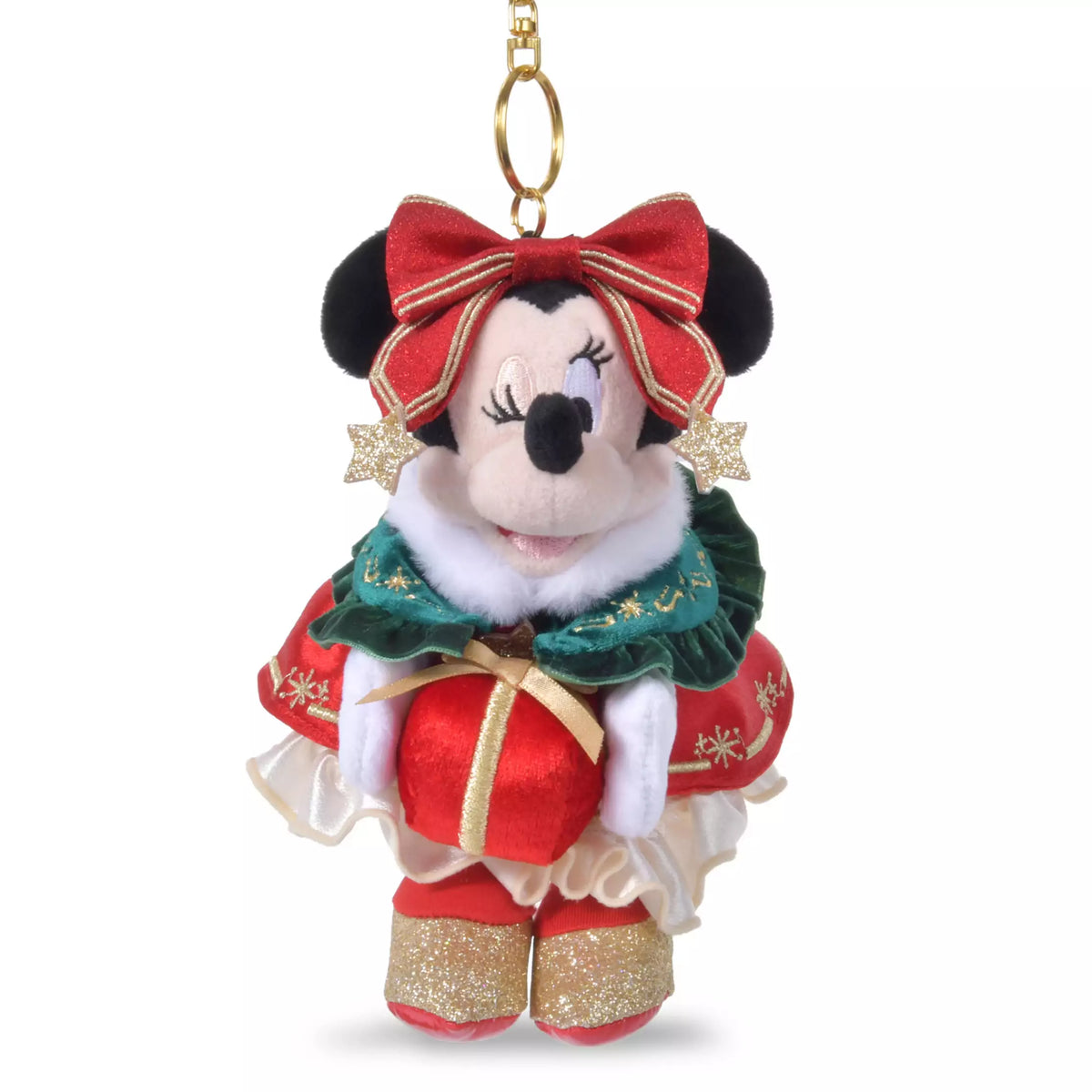 porte cles peluche minnie mouse  noel 2026 disney store japon