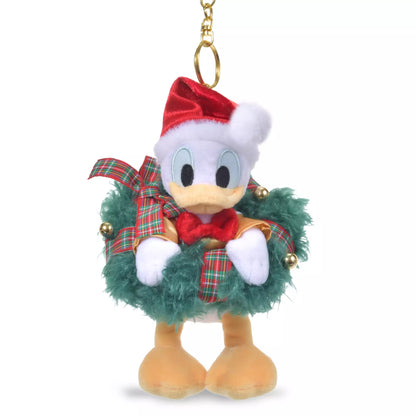 porte cles peluche donald duck noel 2026 disney store japon