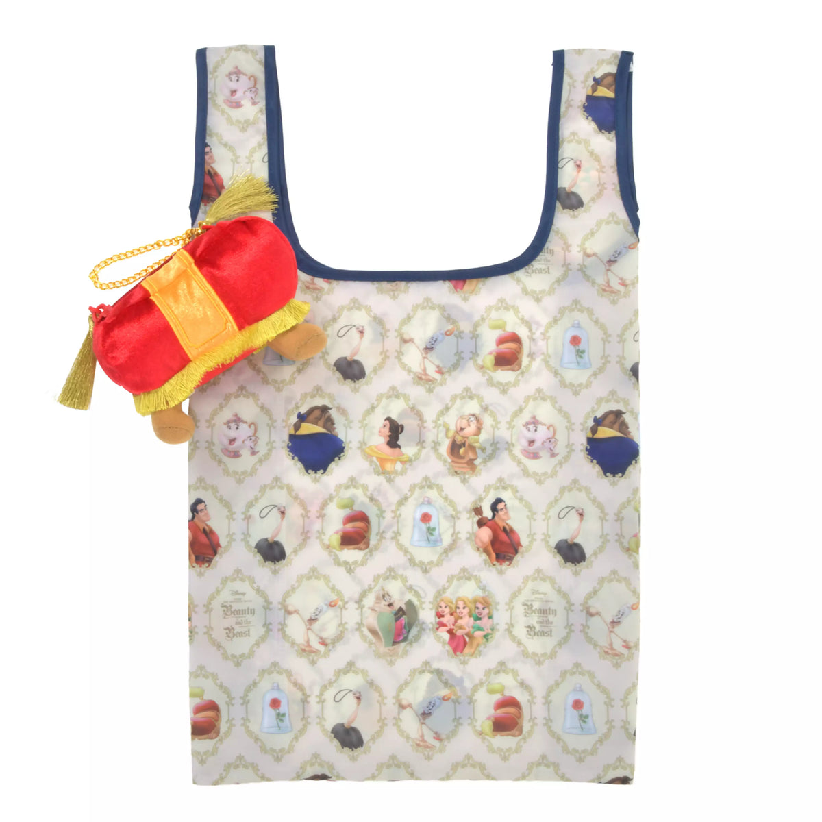 sac cabas avec pochette  - La Belle et la Bête 35th disney store japon
