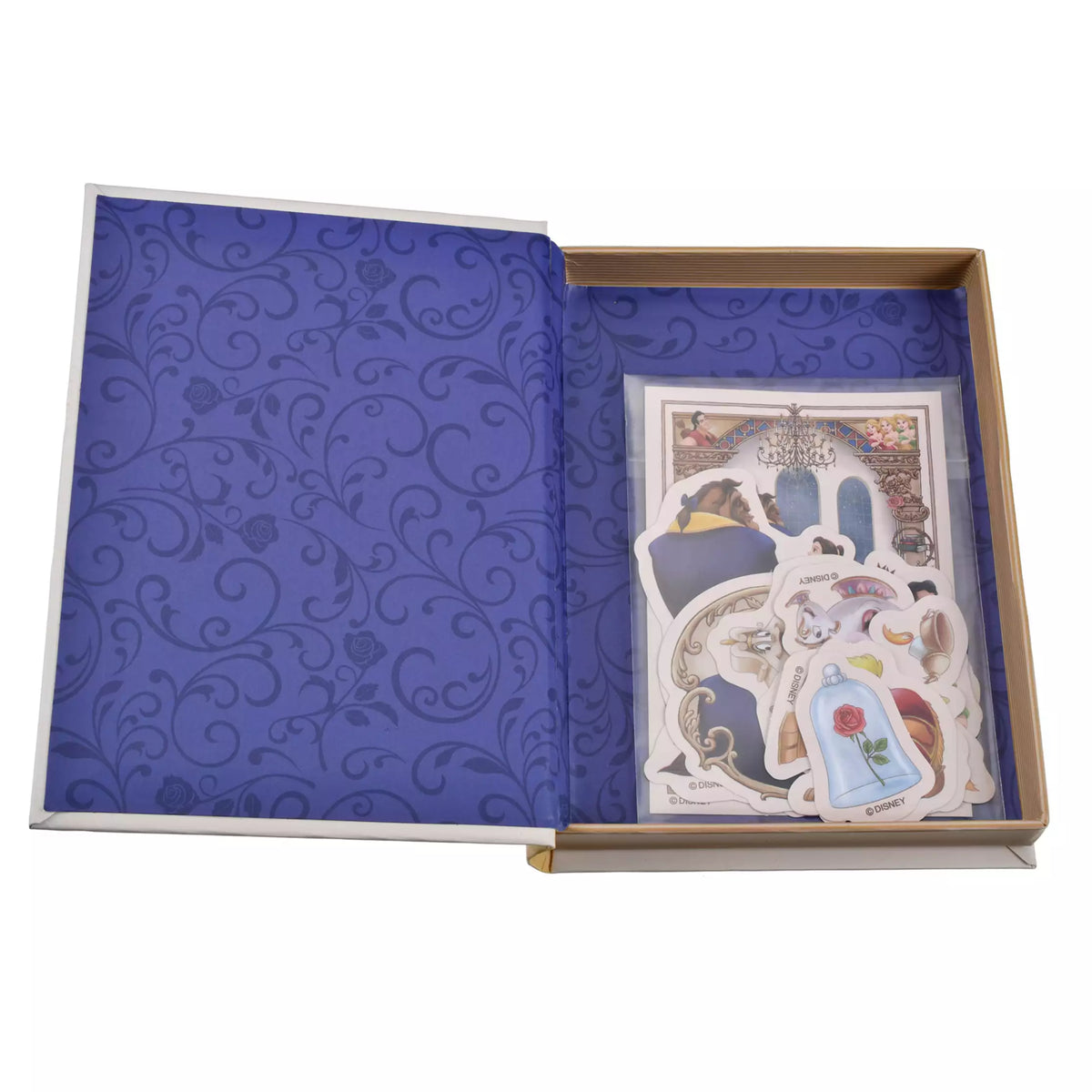 coffrets d 'autocollants - La Belle et la Bête 35th disney store japon