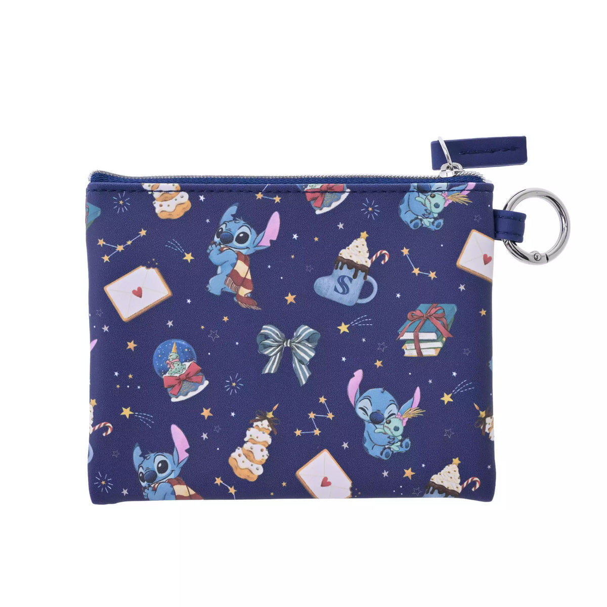 pochette avec mousqueton stitch holiday gift disney store japon