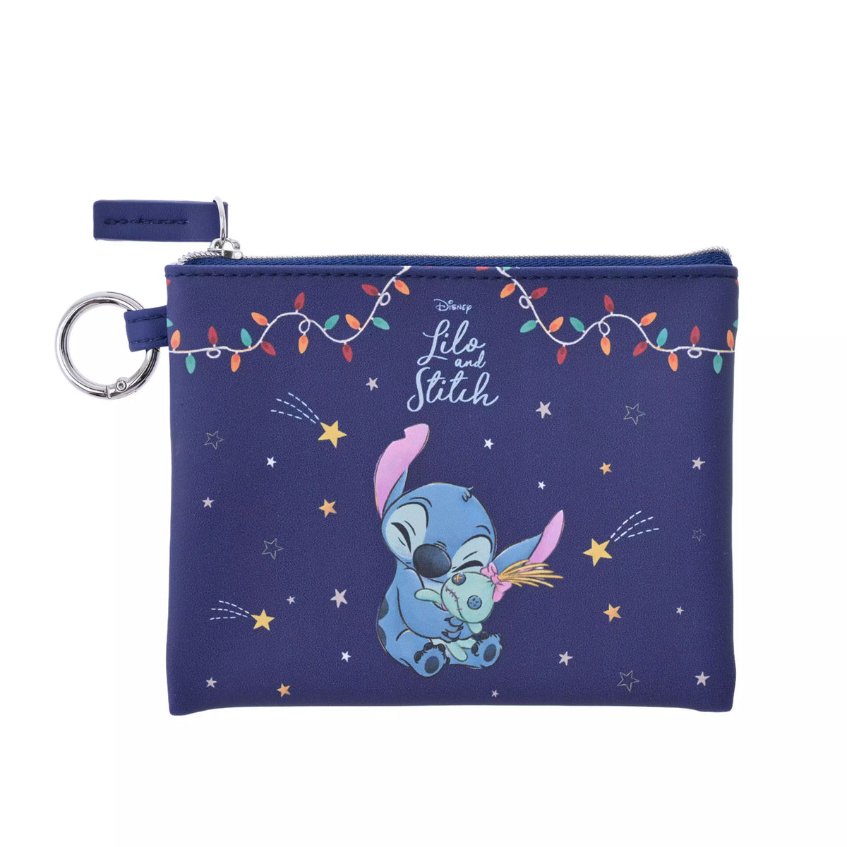pochette avec mousqueton stitch holiday gift disney store japon