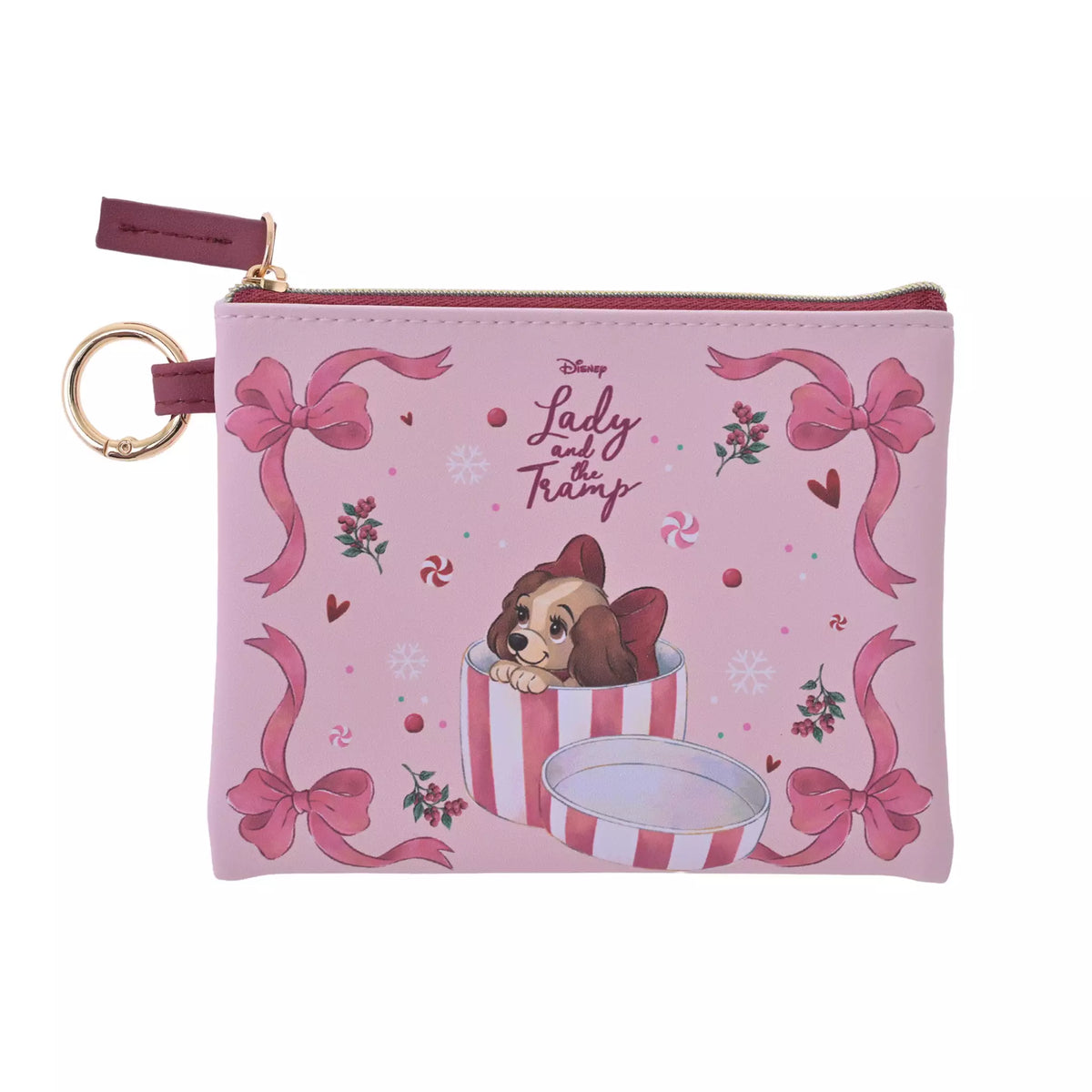 pochette avec mousqueton lady holiday gift disney store japon