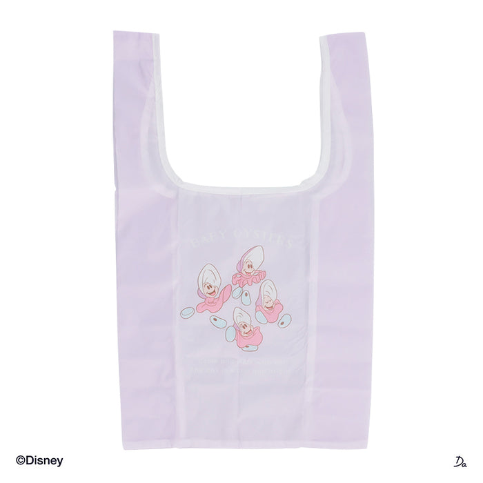 sac shopping oysters alice  avec pochette porté clé licence disney