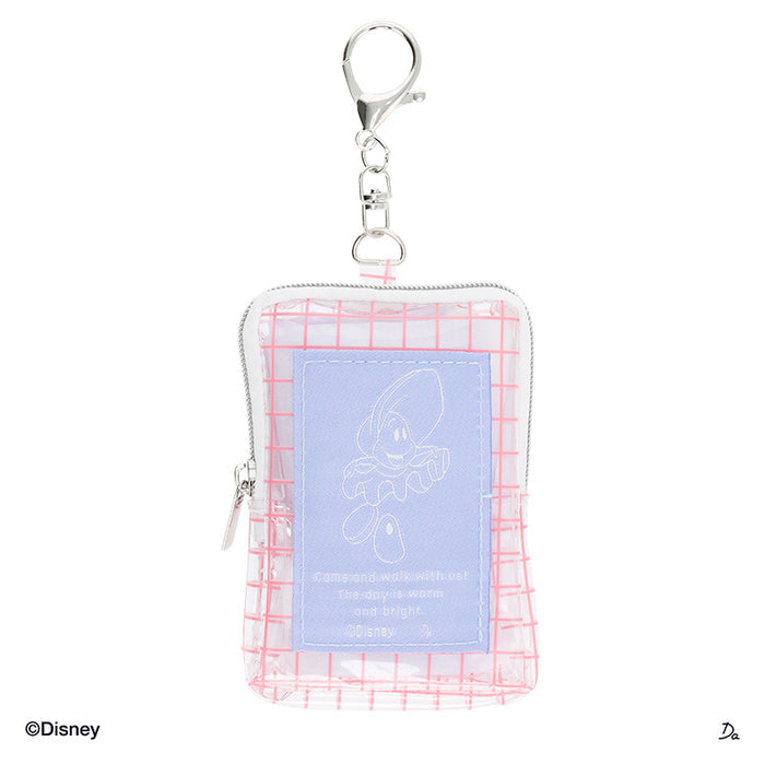 sac shopping oysters alice  avec pochette porté clé licence disney