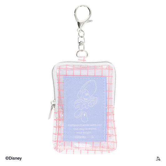 sac shopping oysters alice  avec pochette porté clé licence disney