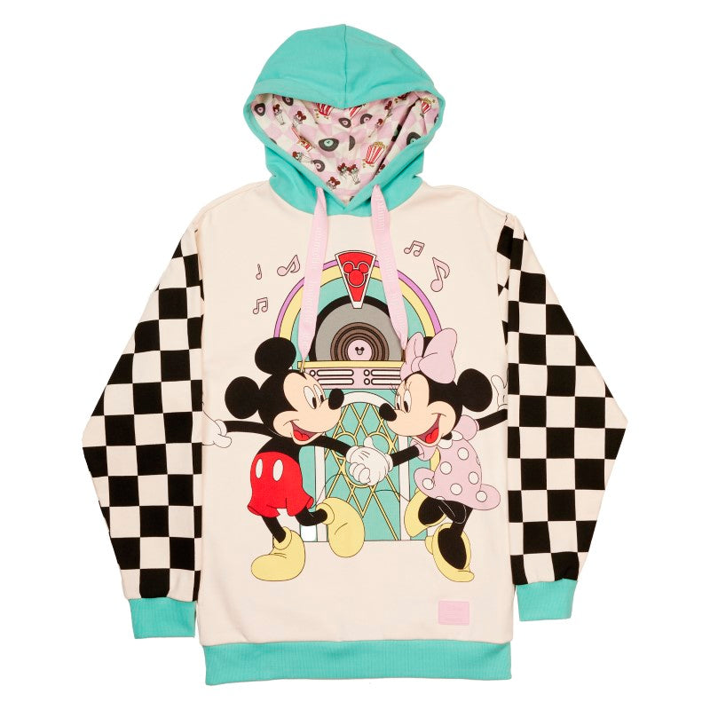 Loungefly sweat Mickey And Minnie Date Night Diner Small
