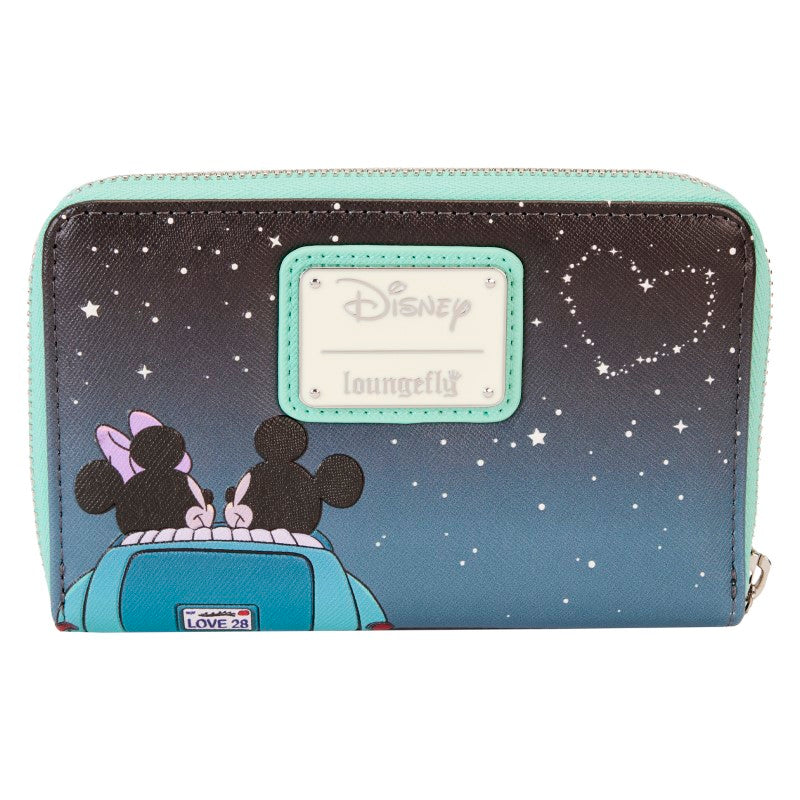 Loungefly Portefeuille Mickey & Minnie Date Night Drive-In