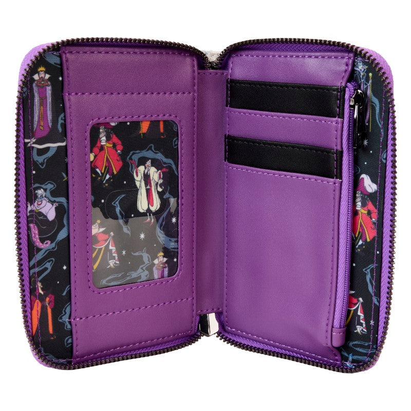 Loungefly Portefeuille Villains Iridescent