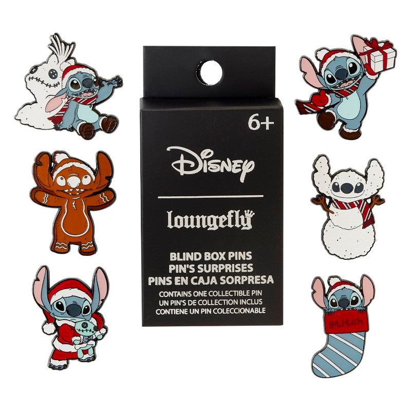 Disney Stitch Pins Sorpresa navideña