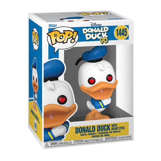 Pop Donald Duck 90Th Heart Eyes