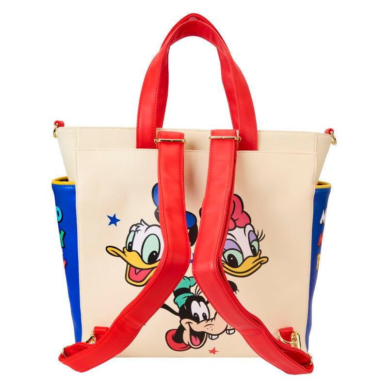 Loungefly Mini Sac A Dos Convertible Mickey And Friends