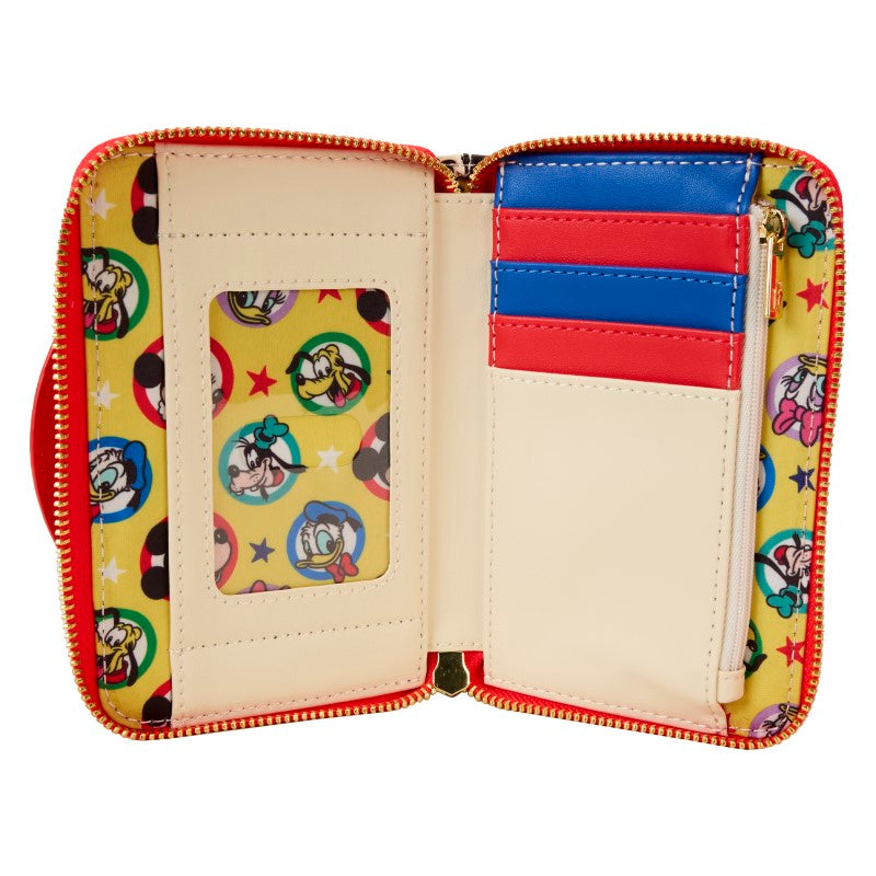 Loungefly Portefeuille Mickey And Friends Classic