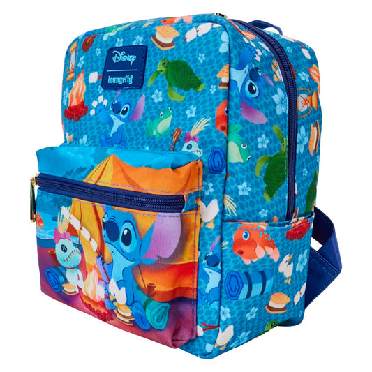 Disney Loungefly Mini Sac A Dos Nylon Stitch