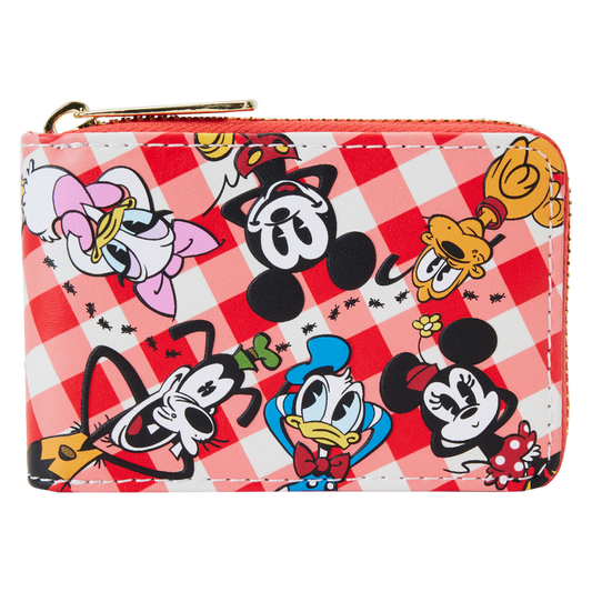 Loungefly mickey and friends picnic porte cartes