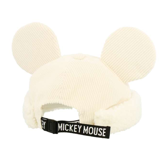 Chapeau Mickey velours beige