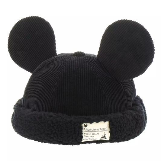 Chapeau mickey velours noir