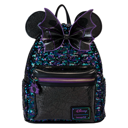 Loungefly Minnie spiderweb sequins