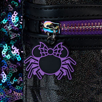 Loungefly Minnie spiderweb sequins