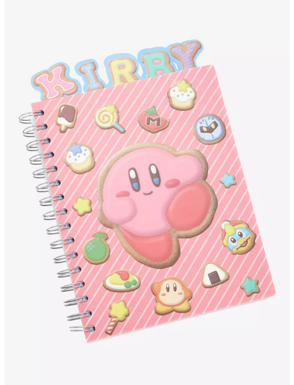 Diario con pestañas Kirby Cookies