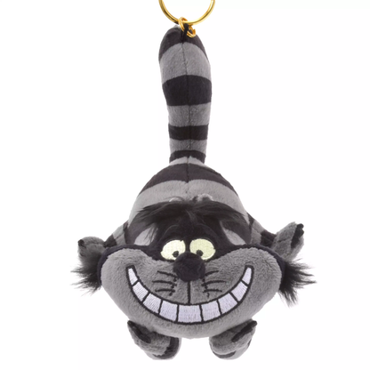 Porte-clés en peluche Cheshire noir