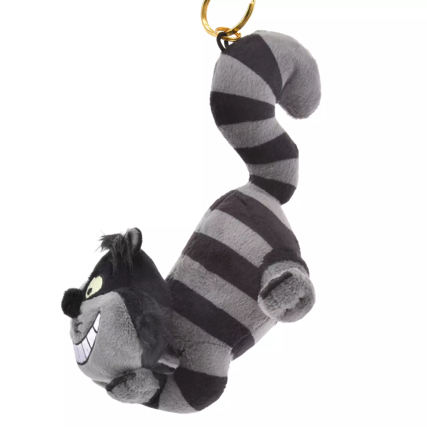 Porte-clés en peluche Cheshire noir