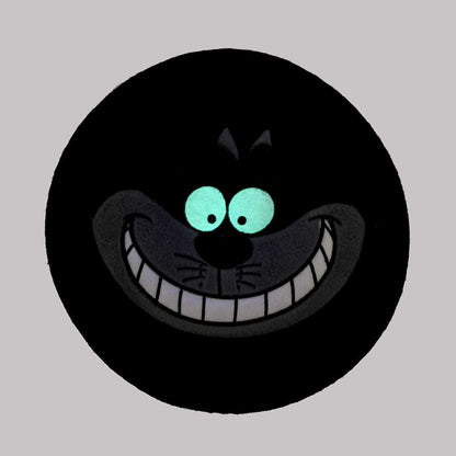 Béret cheshire  black phosphoresecent