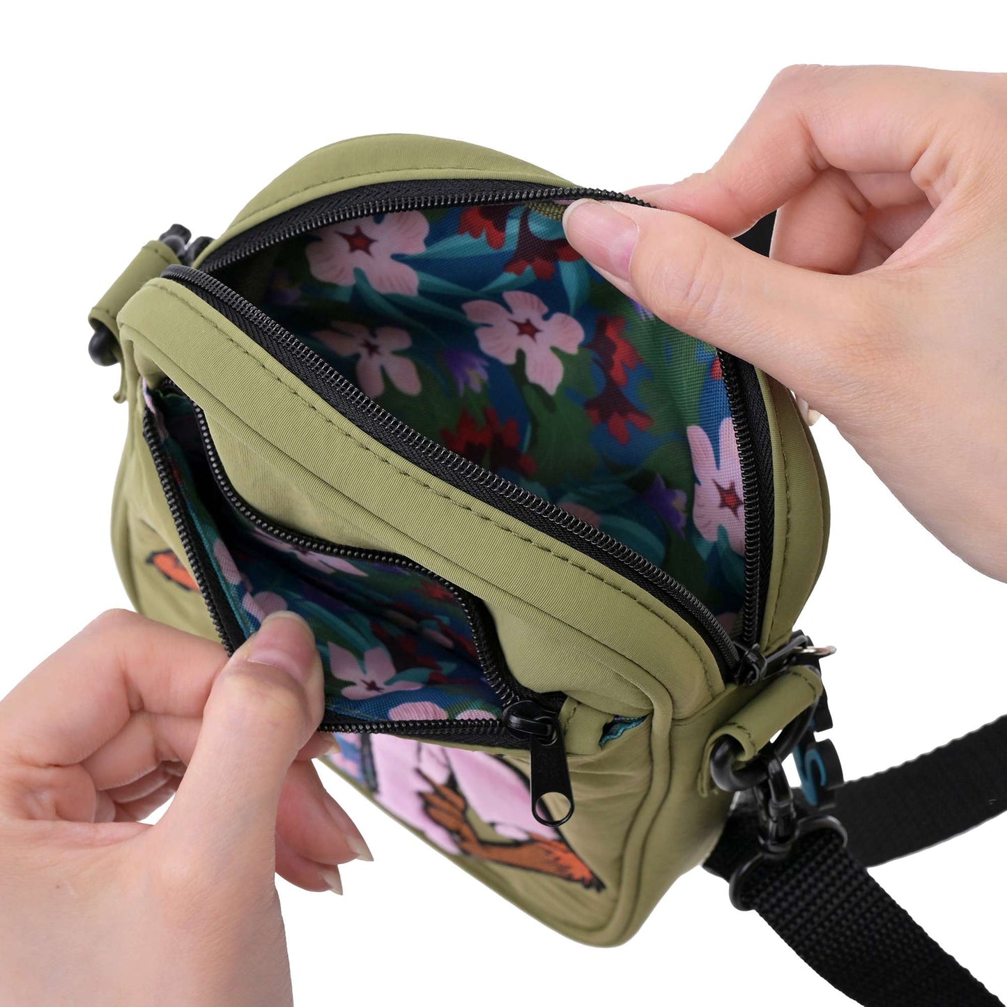 Pochette bandouliere nick et gary zootopie tropicale