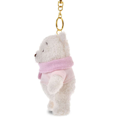 Porte clés peluche winnie 2 en 1 winter