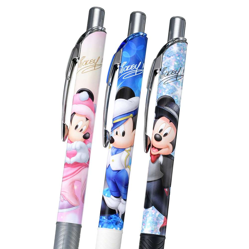 Lot stylos Mickey Happy birthday