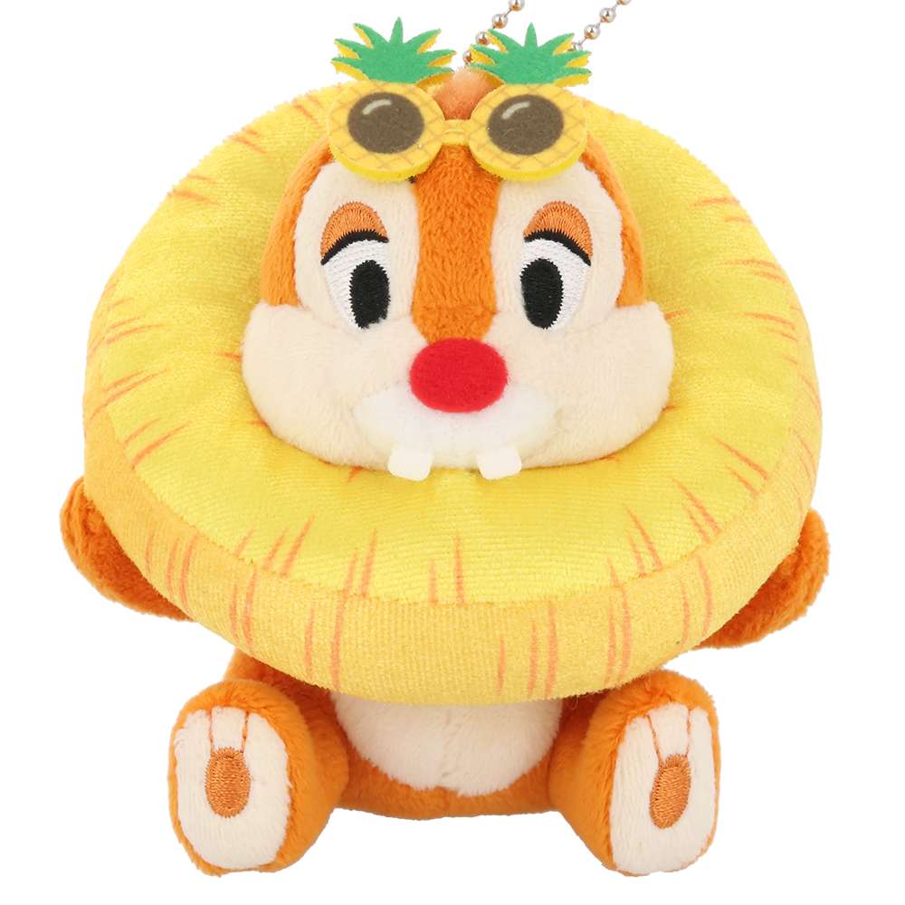 Porte cles peluche tic et tac ananas