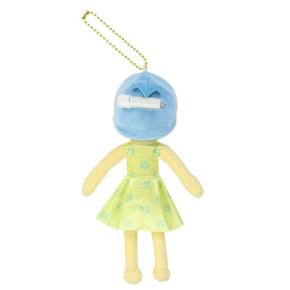 Porte clé peluche joie
