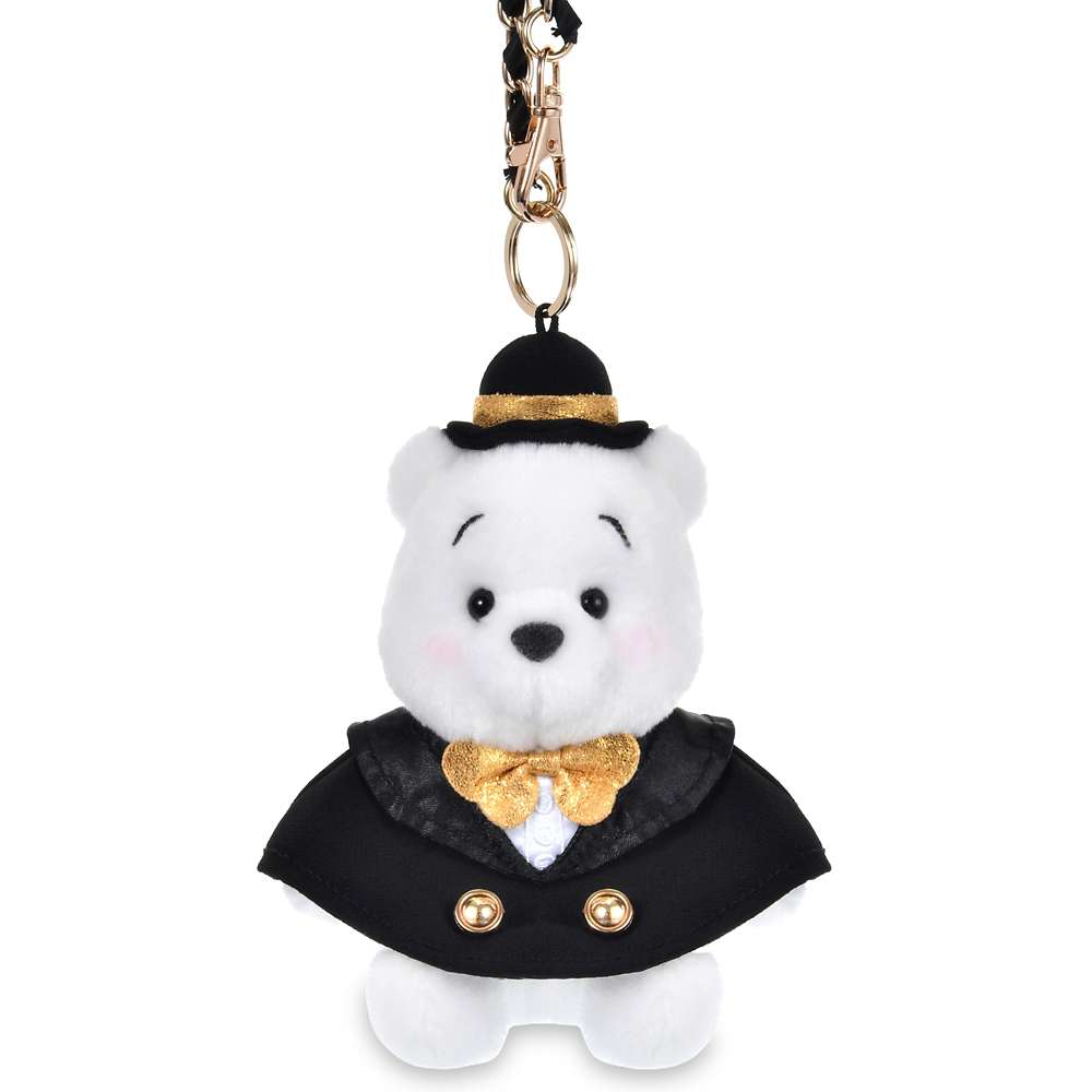 Porte clé winnie l'ourson kuronohi black style disney store japon
