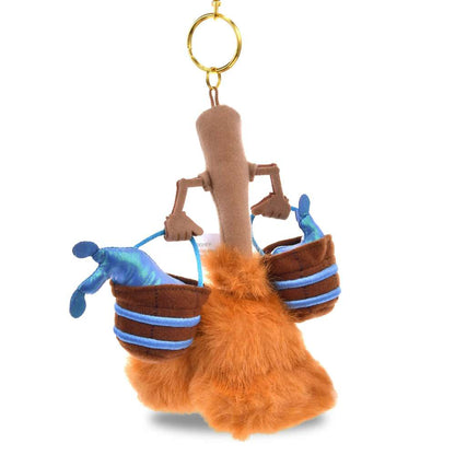 Porte cles peluche balai fantasia