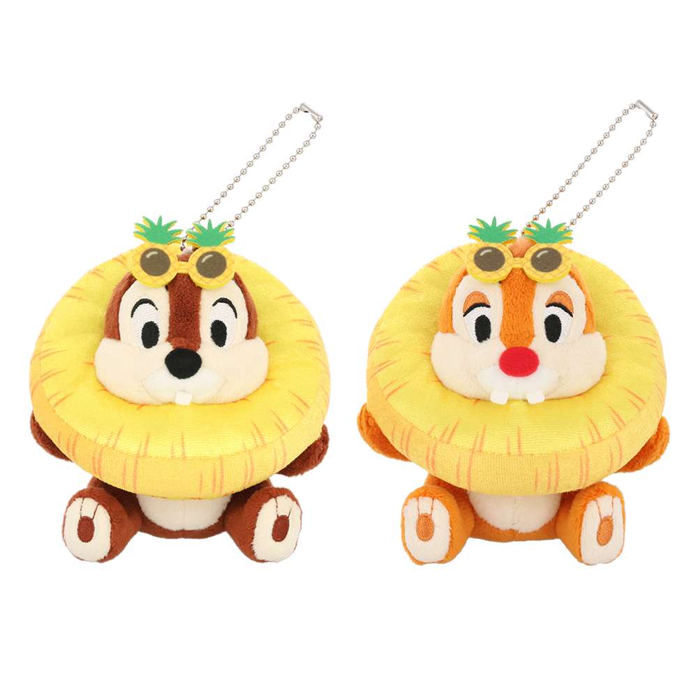 Porte cles peluche tic et tac ananas