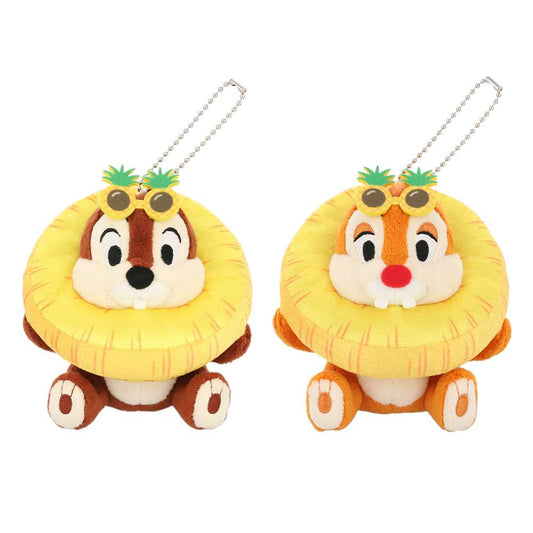 Porte cles peluche tic et tac ananas
